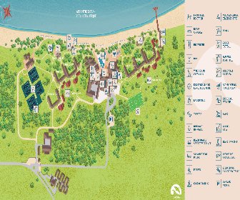 Club Med Turkoise Resort Map Layout