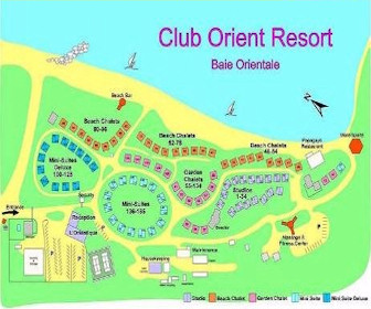 Club Orient Resort Map Layout