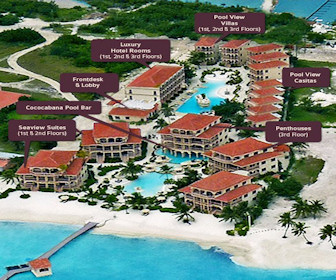 Coco Beach Resort Map Layout