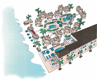 Coco La Palm Seaside Resort Map Layout