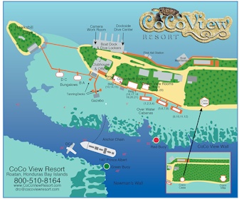 Coco View Resort Map Layout
