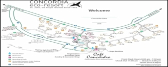 Concordia Eco-Resort Map Layout
