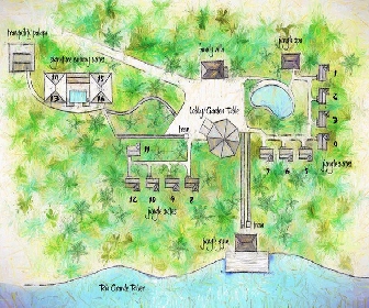Copal Tree Lodge, A Muy'Ono Resort Map Layout