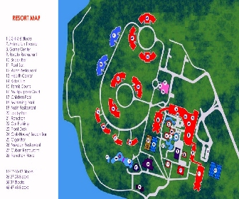 Aston Costa Verde Beach Resort Map Layout