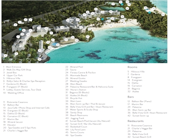Couples Sans Souci Resort Map Layout