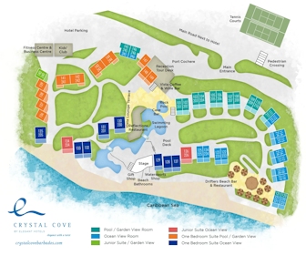 Crystal Cove Resort Map Layout