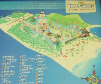 Decameron Galeon Resort Map Layout