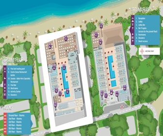 Decameron Isla Coral Resort Map Layout