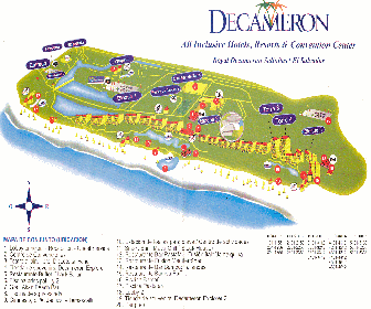 Royal Decameron Salinitas Resort Map Layout