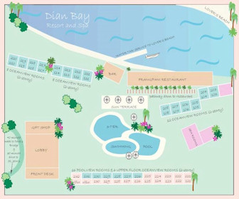 Dian Bay Resort Map Layout