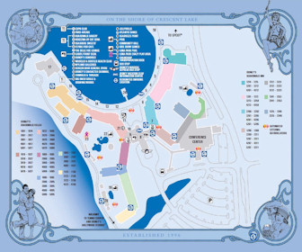 Disney's Boardwalk Inn and Villas Map Layout
