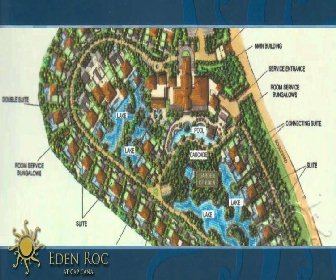 Eden Roc at Cap Cana Resort Map Layout
