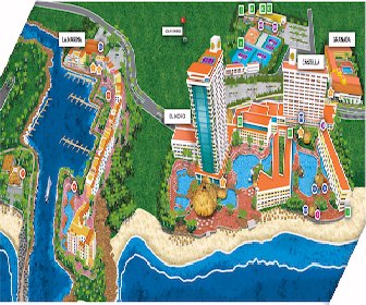 El Cid Resorts Map Layout
