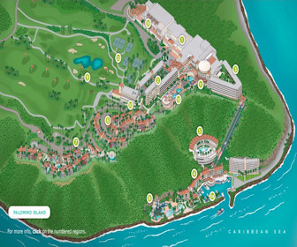 El Conquistador Resort Map Layout