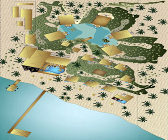 El Secreto Belize Resort Map Layout