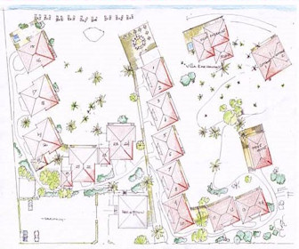 Emeraude Plage Resort Map Layout