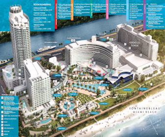 Fontainebleau Miami Beach Map Layout