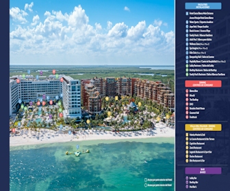 Garza Blanca Resort & Spa Cancun Map Layout