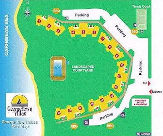 George Town Villas Resort Map Layout