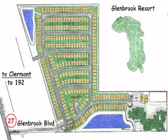 Glenbrook Resort Map Layout