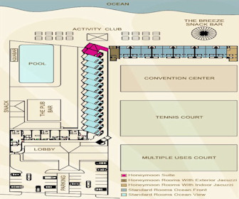 Crown Paradise Golden Resort Resort Map Layout