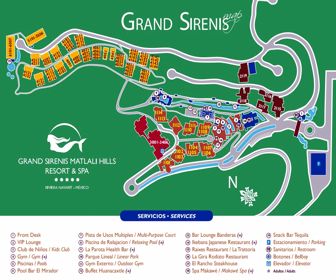 Grand Matlali Riviera Nayarit Map Layout