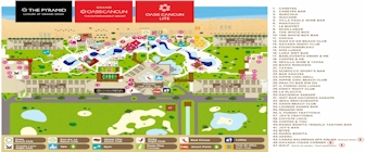 Grand Oasis Cancun Resort Map Layout