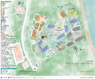 Resort Map | Grand Palladium Costa Mujeres and TRS Coral Hotel | Cancun ...