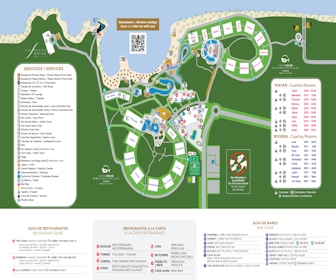 Grand Sirenis Riviera Maya Resort Map Layout