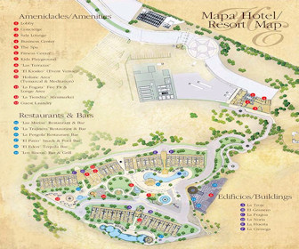 Hacienda Encantada Resort Map Layout