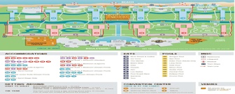 Hard Rock Hotel & Casino Map Layout