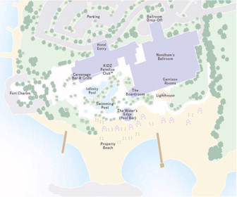 Hilton Barbados Resort Map Layout