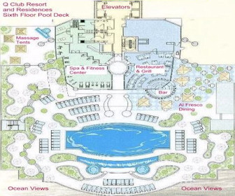  Hilton Fort Lauderdale Beach Resort Map Layout