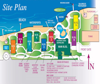 Holiday Inn Resort Montego Bay Map Layout
