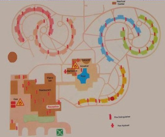 Club Amigo Caracol Resort Map Layout