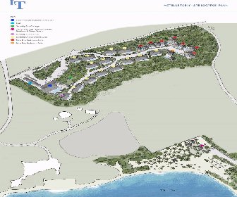 Hotel Le Toiny Resort Map Layout