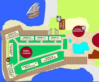 Hotel Punta Galeon Resort Map Layout