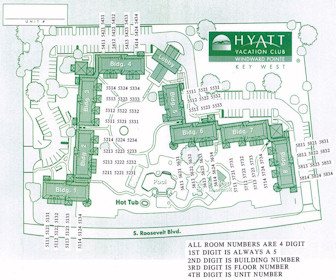 Hyatt Windward Pointe Map Layout