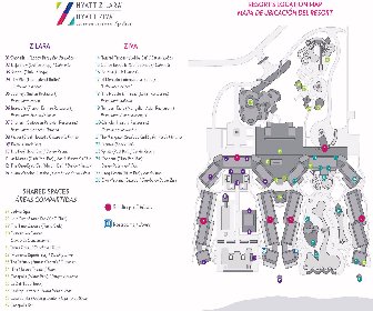 Hyatt Ziva Cap Cana Resort Map Layout