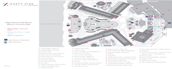 Hyatt Ziva Los Cabos Resort Map Layout