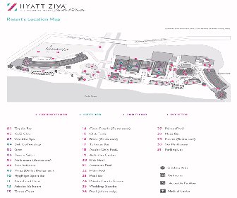 Hyatt Ziva Puerto Vallarta Resort Map Layout