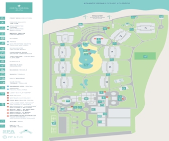 Iberostar Costa Dorada Resort Map Layout