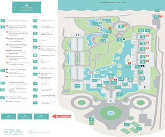 Iberostar Grand Hotel Bavaro Resort Map Layout