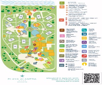 Resort Map | Iberostar Playa Alameda | Varadero, Cuba