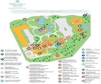 Iberostar Selection Rose Hall Suites Resort Map Layout