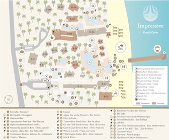 Impressive Punta Cana Map Layout