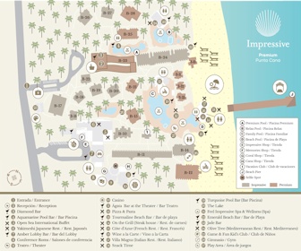 Impressive Premium Punta Cana Map Layout