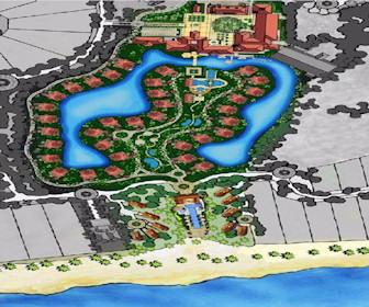 JW Marriott Panama Golf & Beach Resort Map Layout