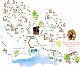 Jungle Bay Resort & Spa Map Layout