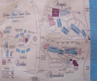 Karibea Ste-Luce Resort Map Layout